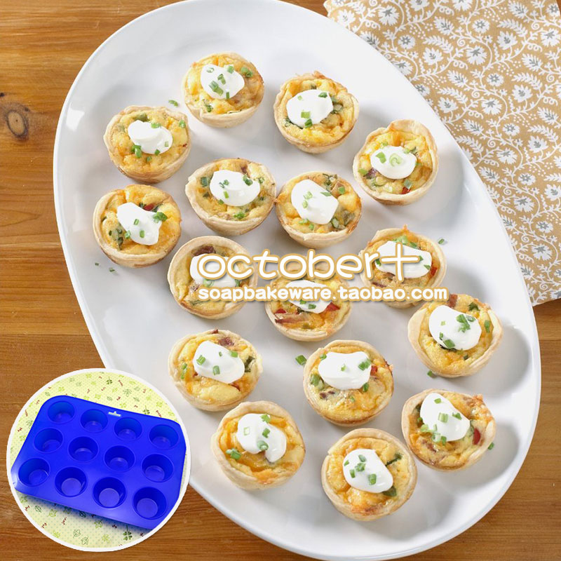 觅爱馆12孔酒杯diy手工香皂模具肥皂模具微波炉蛋挞小模具蛋塔