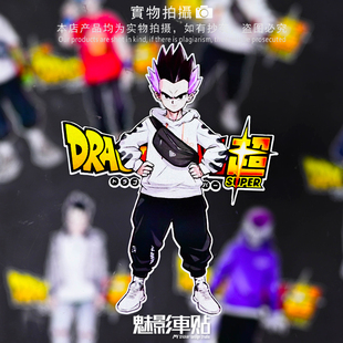 魅影车贴龙之潮牌创意个性反光贴纸 汽车摩托车电动车小牛小号贴