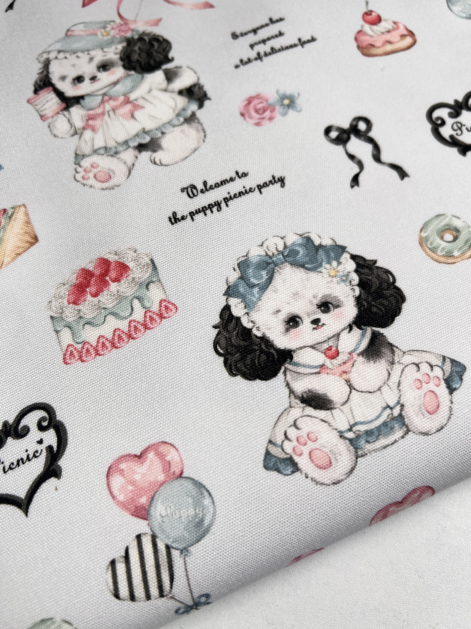 8安帆布 数码印花 全棉手工帆布 DIY 包包 面料 布料