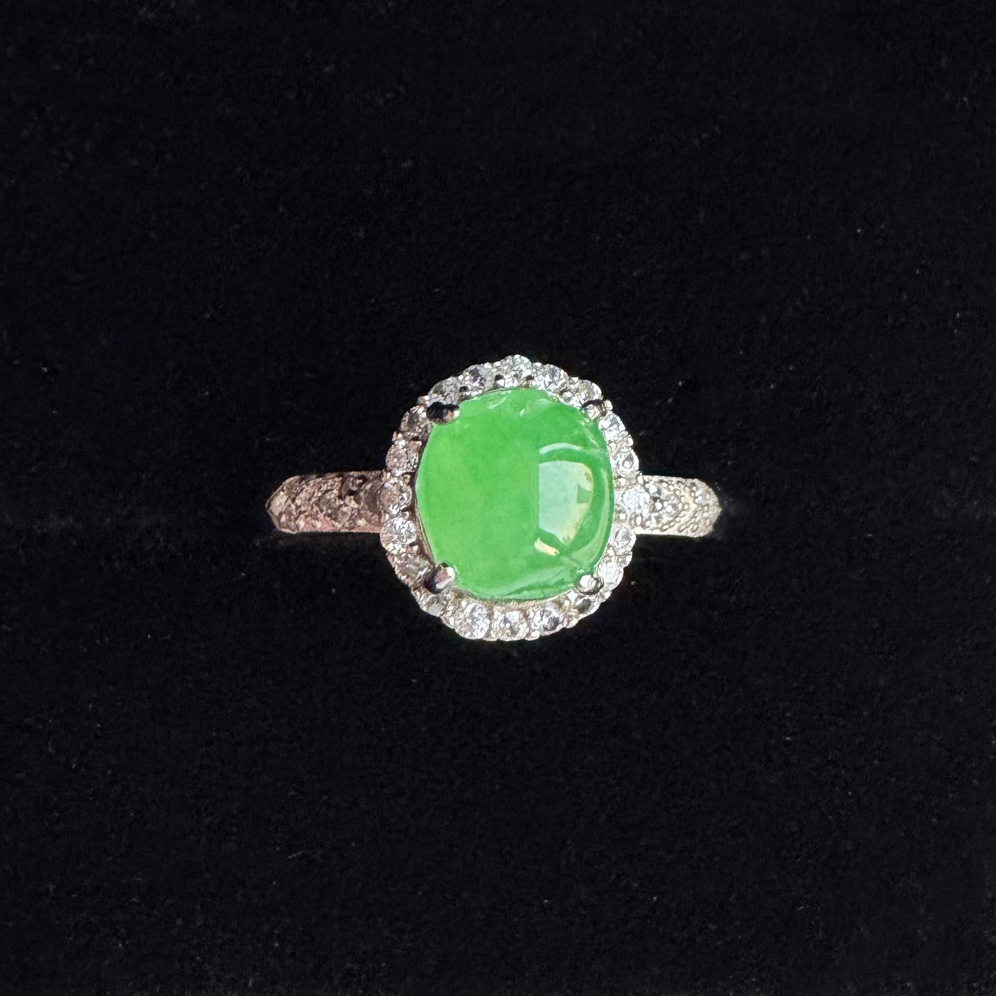 翡翠林 别致独特苹果造型翡翠戒指 缅甸老坑冰种正阳绿戒面S925银,珠宝/钻石/翡翠,戒指/指环,淘宝优惠券,粉丝福利购,淘宝优惠卷