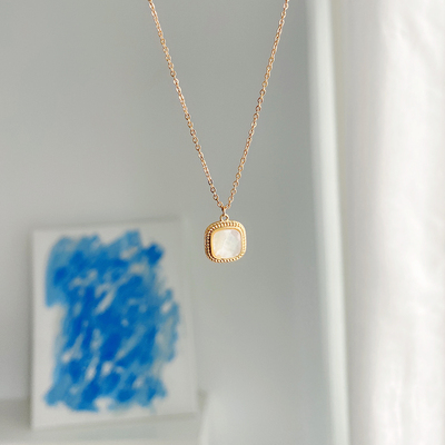 hionion原创白月光法式复古项链