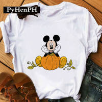 Halloween Pumpkin Mouse T-shirt Super Popular Cartoon Mouse Halloween Pumpkin T-shirt thumbnail 6