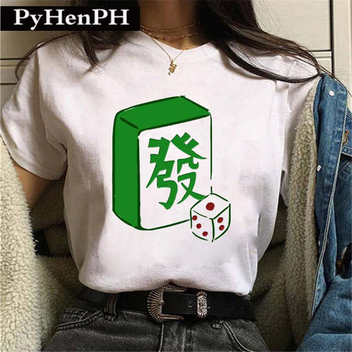 衣服短袖休闲印花莫代尔