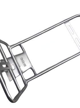 brompton小布折叠自行车猪鼻钛合金前货架(大号)书包架背包架