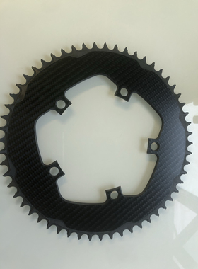 高品质碳纤维盘片39T-62T 小布/折叠车/公路车 可定制logo