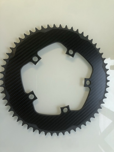 高品质碳纤维盘片39T-62T 小布/折叠车/公路车 可定制logo