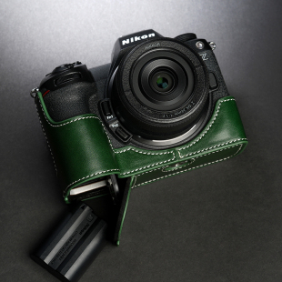 原创 真皮配件手柄相机套 适用于尼康Z8相机包z6iii皮套z63保护套
