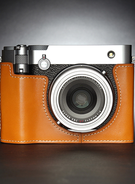 手工牛皮 富士GFX100RF相机包保护套gfx100rf真皮套手柄半套 配件