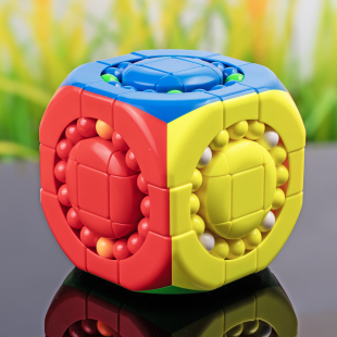 魔域三阶滚珠魔方魔豆异形3阶二阶灵活顺滑智趣减压儿童益智玩具