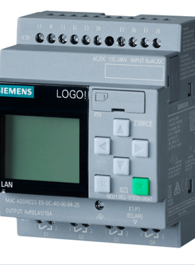 西门子LOGO! 8.4 230RCE 主机逻辑模块  PLC可编程控制器