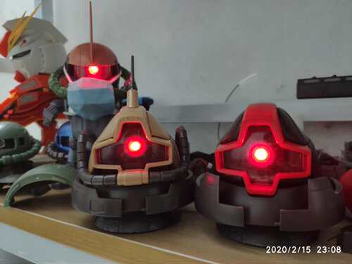 现货大魔万代扭蛋DIY触摸材料