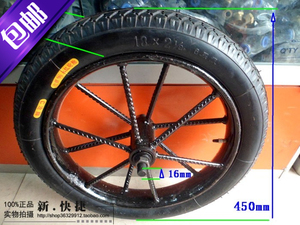 18寸充气独轮车轮（6层加厚）/老虎车轮推车轮/力车轮车胎下脚