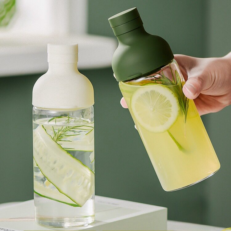 2026新款水杯冷萃杯夏天办公室茶杯高颜值女生玻璃杯冷泡杯玻璃瓶