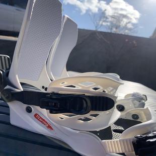 单板固定器刻滑专用一顺八刻滑雪字TCarving背硬度9+合金踝杯白黑