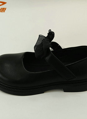 德尔惠66166春新款方口女童小皮鞋学校活动演出皮鞋29-37码