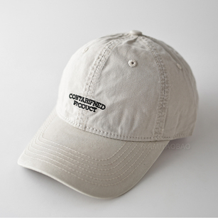 简约小字母刺绣软顶纯色棒球帽男女情侣款 潮流遮阳帽 休闲百搭时尚