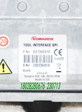 议价A025EDWARDS TOOL INTERFACE SPI D37360310 爱德华工具接口