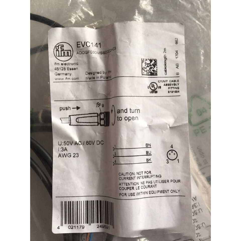 议价 IFM EVC141 EVC142 EVC144 EVC151 EVC150 连接线