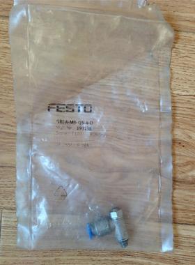 议价费斯托 FESTO 节流阀 GRLA-M5-QS-4-D 193138