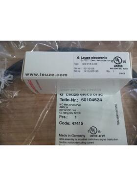 议价LEUZE劳易测传器连接线K-D M8A-4P-2M-PVC50104524