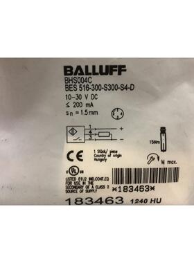议价特BALLUFF巴鲁夫传器BHS004C BES 516-300-S300-S4-D