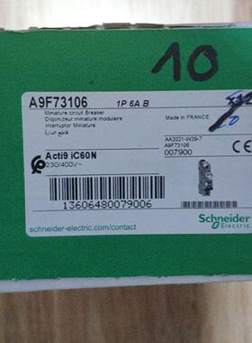 议价M9R11240原厂断路器A9F73106 A9F73102 A9F04204/A9R12240