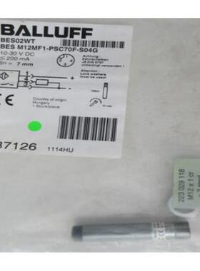 议价巴鲁夫近接开关 BES M12MF1-PSC70F-S04G BES02WT
