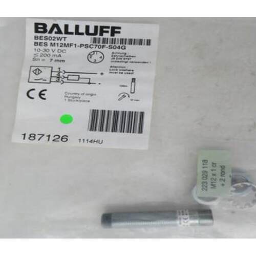 议价巴鲁夫近接开关 BES M12MF1-PSC70F-S04G BES02WT