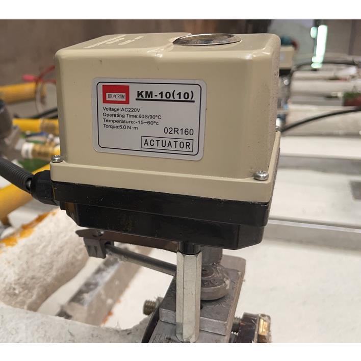 议价电动执行器KM-1010)执行器 （含下面蝶阀及 开关量60秒