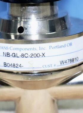 议价A025EVANS NB-GL-8C-200X 集成手动调节阀机件