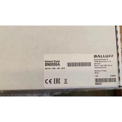 议价BNI006A FBALLUF巴鲁夫BNI EIP-508-105-Z015