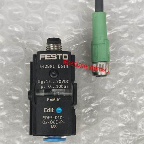 议价A023FESTO费斯托压力开关传器SED5-D10-O2-Q6E-P-M8 542891.