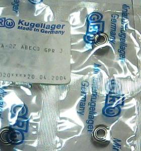 SS1/8A-2Z ABEC3 R2-5ZZ 3.175*7.9375*3.5712 GRW德国进口轴承