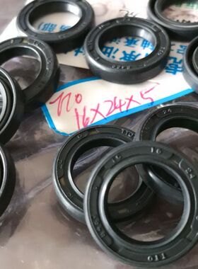 TC 16*24*5 16X24X5 B489 TTO台湾进口油封内径16外径24高度5毫米