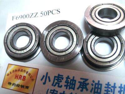 F6900ZZ10*22*6带法兰6900轴承