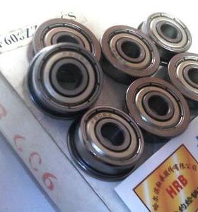 F606ZZ F606 6*17*6 6X17X6 带法兰606轴承内径6外径17高度6毫米