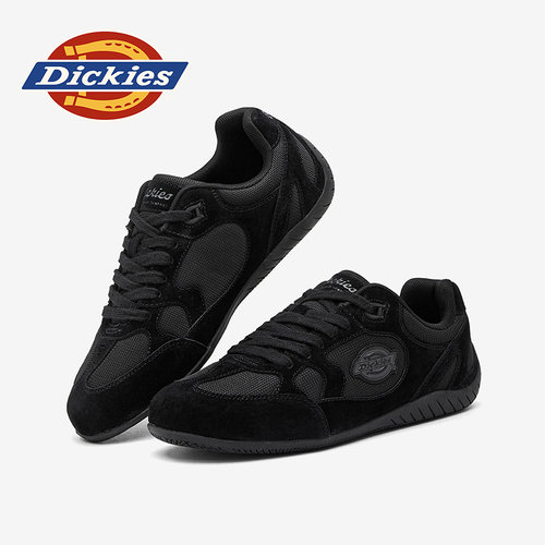 Dickies黑色德训鞋男款赛车鞋男