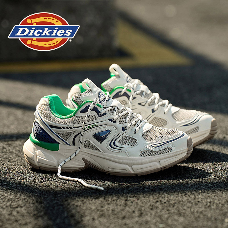Dickies老爹鞋男2026新款夏季透气网面男鞋休闲鞋运动鞋跑步鞋男,流行男鞋,老爹鞋,淘宝优惠券,粉丝福利购,淘宝优惠卷