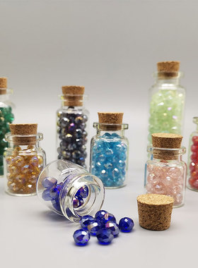 玻璃许愿瓶迷你项链瓶