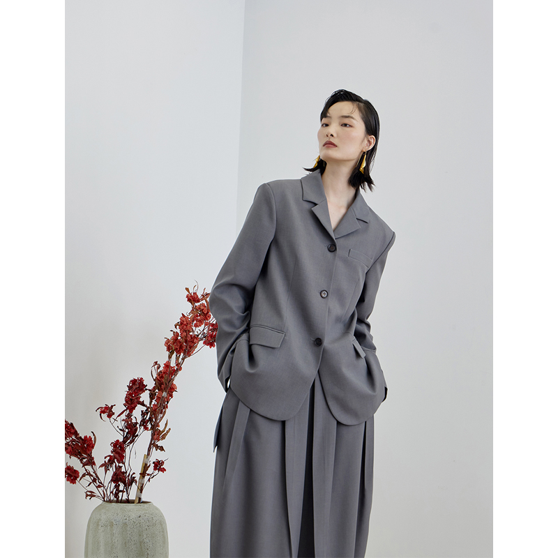 meeleemeelab原创复古西装外套