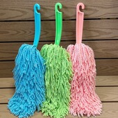 家用搞卫生可水洗扫灰除尘加密掸灰清洁家具桌面去尘迷你床上掸子