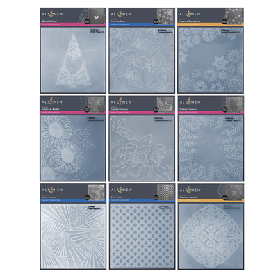 altenew凹凸压花板印夹纹理夹