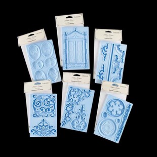 Silicone Mould硅胶模具 软陶粘土立体装饰模具烘焙Mould