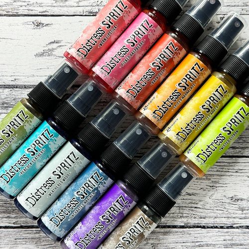 新款Tim Holtz珠光喷雾颜料 水性复古斑驳Distress Spritz Spray