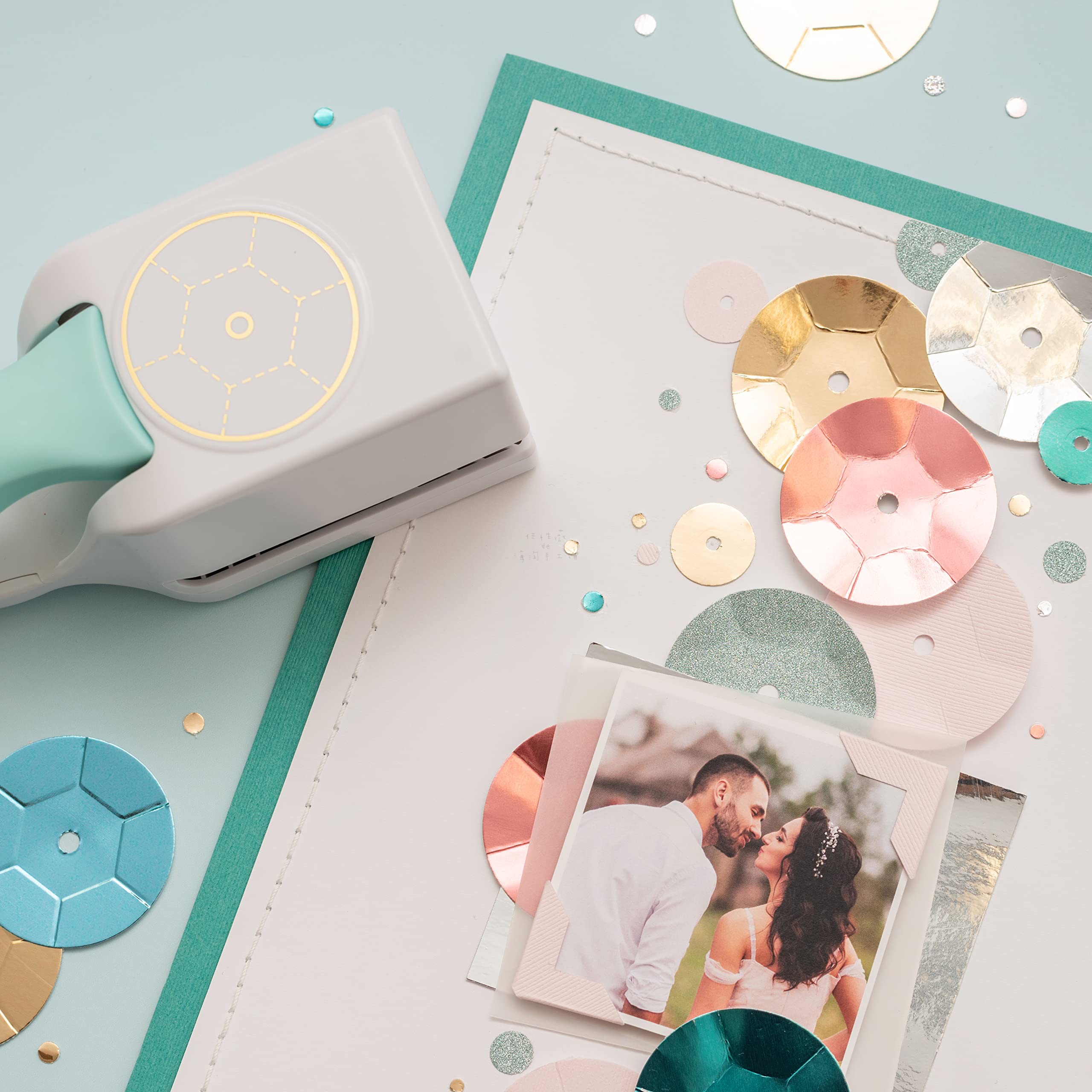 We R巨型亮片压花器 美国进口压花机Sequin Punch