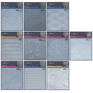 Altenew塑料压花模板 凹凸板印夹纹理夹3D Embossing Folder10