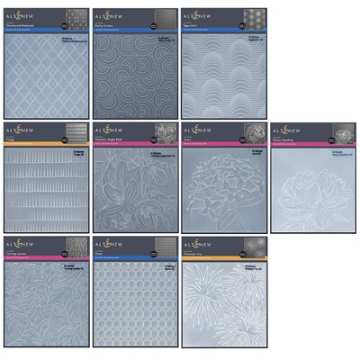 altenew凹凸板印夹纹理夹