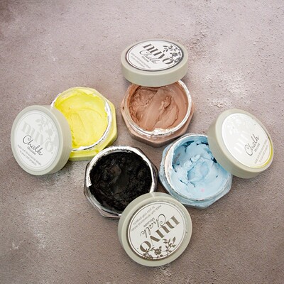 Nuvo粉笔哑光慕斯膏装饰纹理