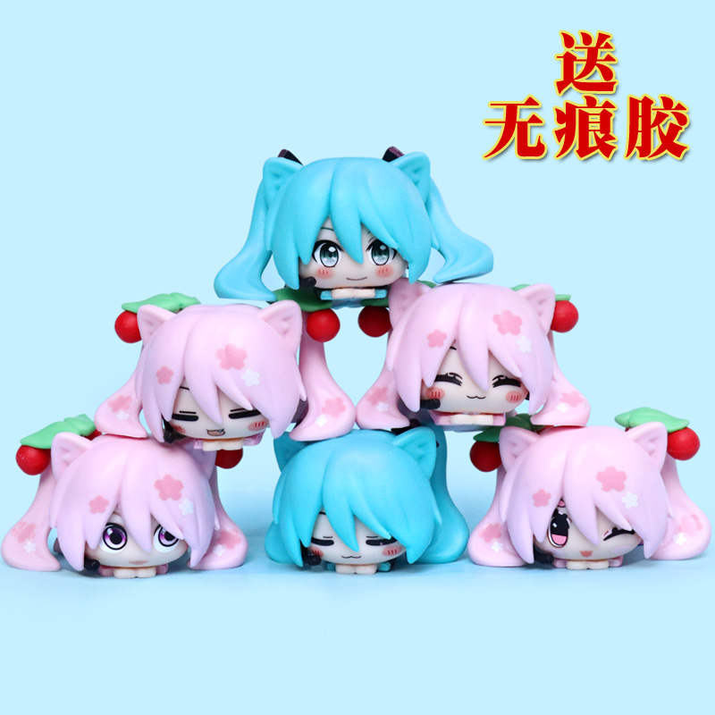 二次元周边初音未来手办盲盒摆件