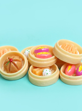 轩烨树脂可爱卡通食玩创意摆件